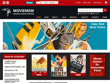 Tablet Screenshot of moviemem.com